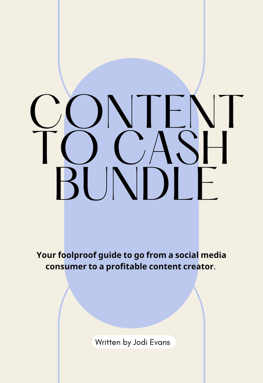 Content to Cash Bundle
